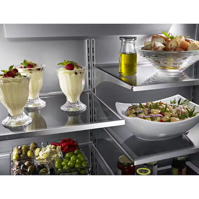 Black Stainless Built-In French Door Refrigerator Y650732