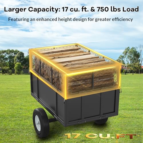 Heavy Duty 750 Lbs Utility Trailer N728713