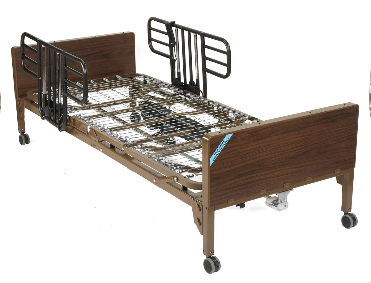 Full Electric Bed with Half Rails J3079