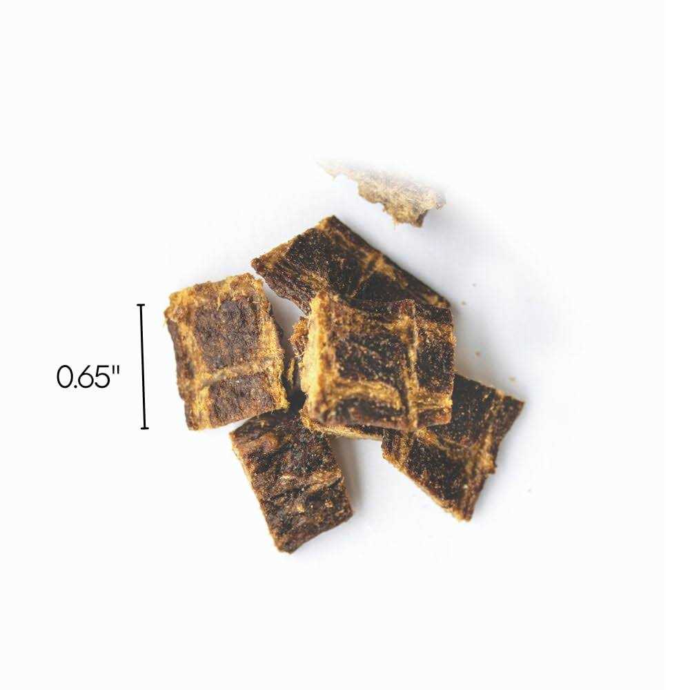 Beef with Bone Broth Flavored Jerky Dog Treats T732