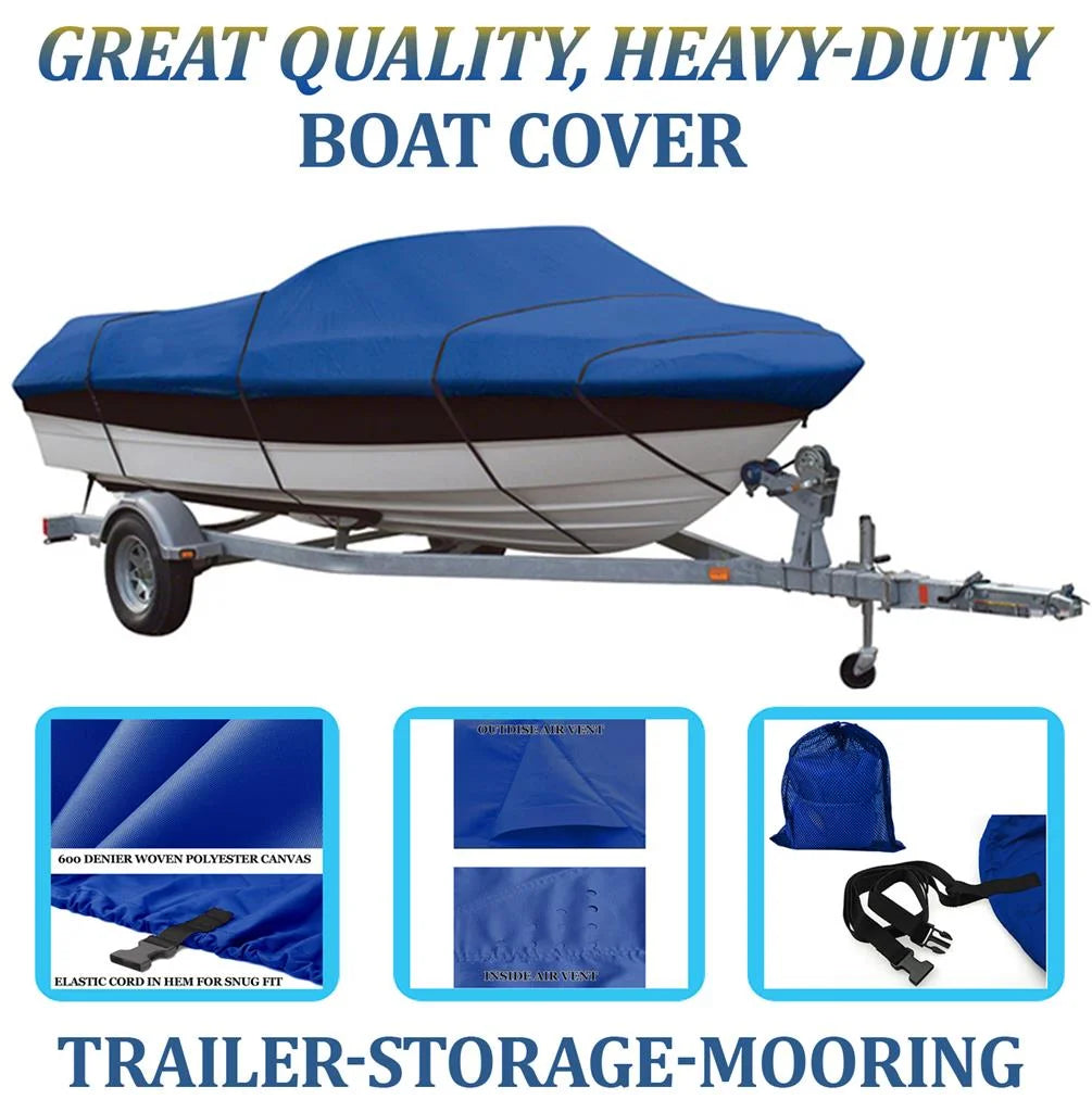 Boat Cover for 17 Aluminum O/B V631834