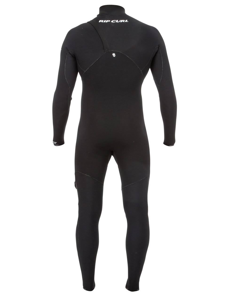 Black 3/2mm Zip Free Wetsuit E572