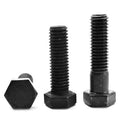 9/16 inch-12 x 2 1/2 inch Coarse Thread Grade 8 Hex Cap Screw Alloy Steel Black Oxide Pk 175 T800380