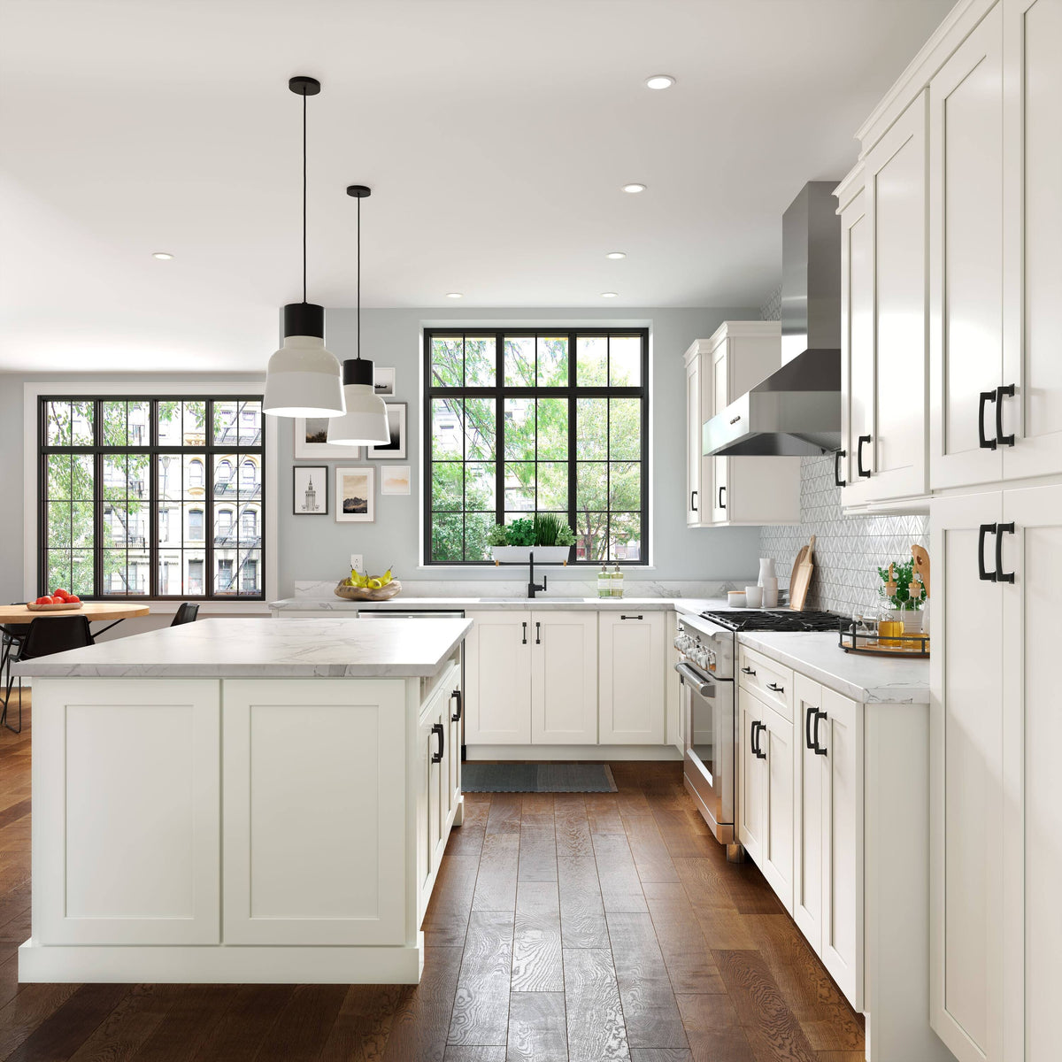 Linen Painted Door Wall Cabinet B24683