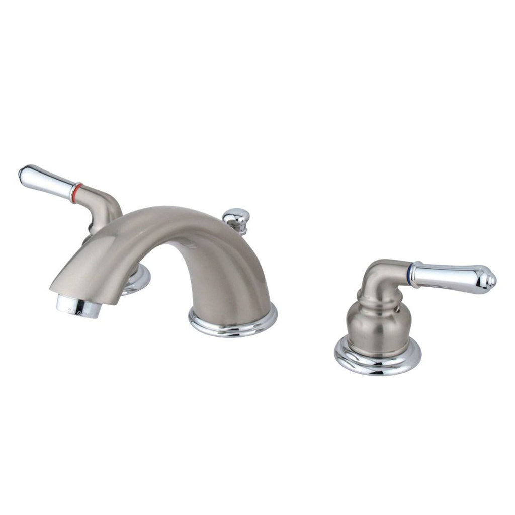 Brushed Brass Widespread Bathroom Faucet R4676
