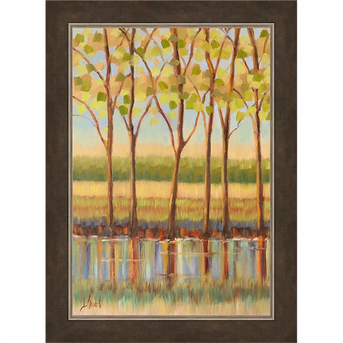 Framed Textured Fine Art Print P404