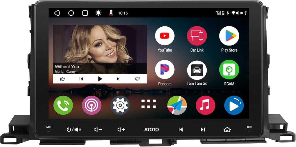 9inch Double Din Car Stereo with Wireless CarPlay and Android Auto O70591