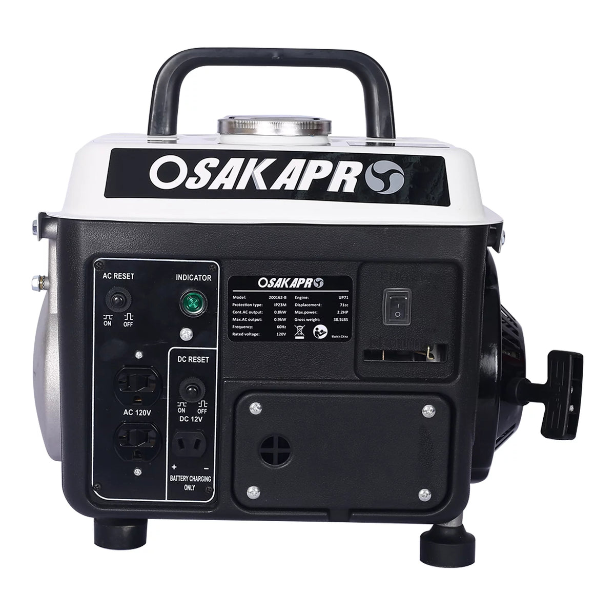 2.2HP Portable Gas Powered Inverter Generators A17160