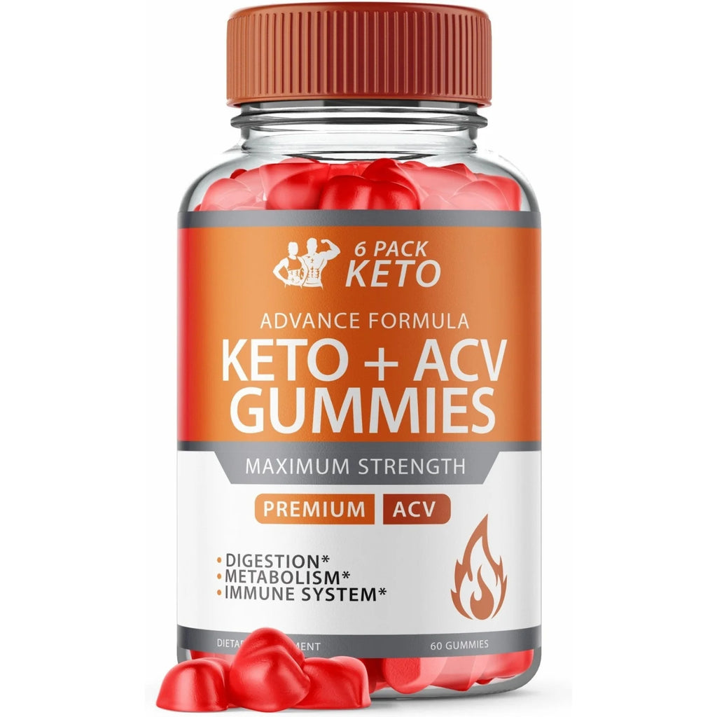 6 Pack Keto + ACV Gummies R815957