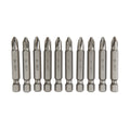 2 in. PH2 Phillips Insert Bits 10-Piece M10371