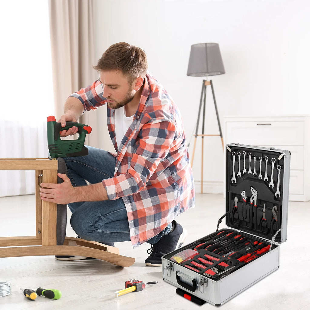 799 Pcs Hand Tool Set with Trolley Case F514