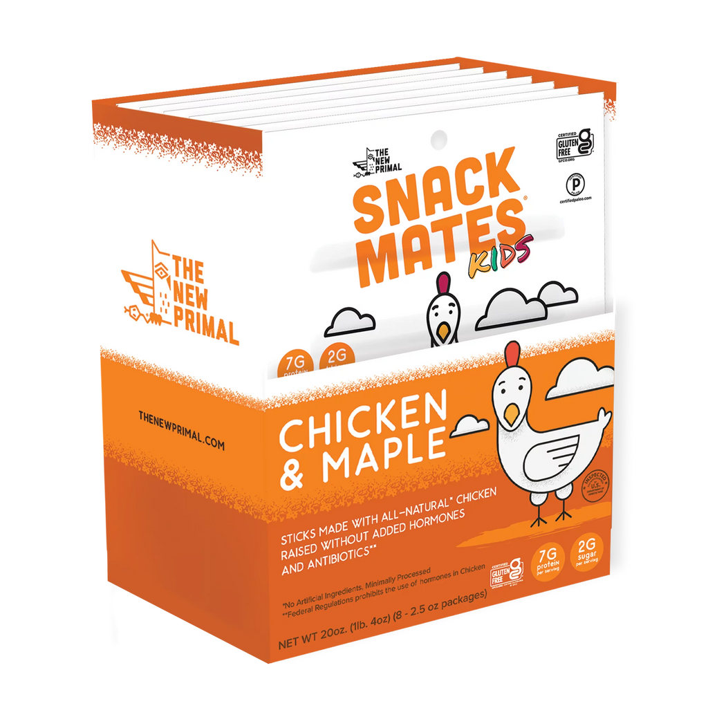 All-Natural Chicken Mini Meat Sticks 8 Packs 40 Mini-Sticks E693