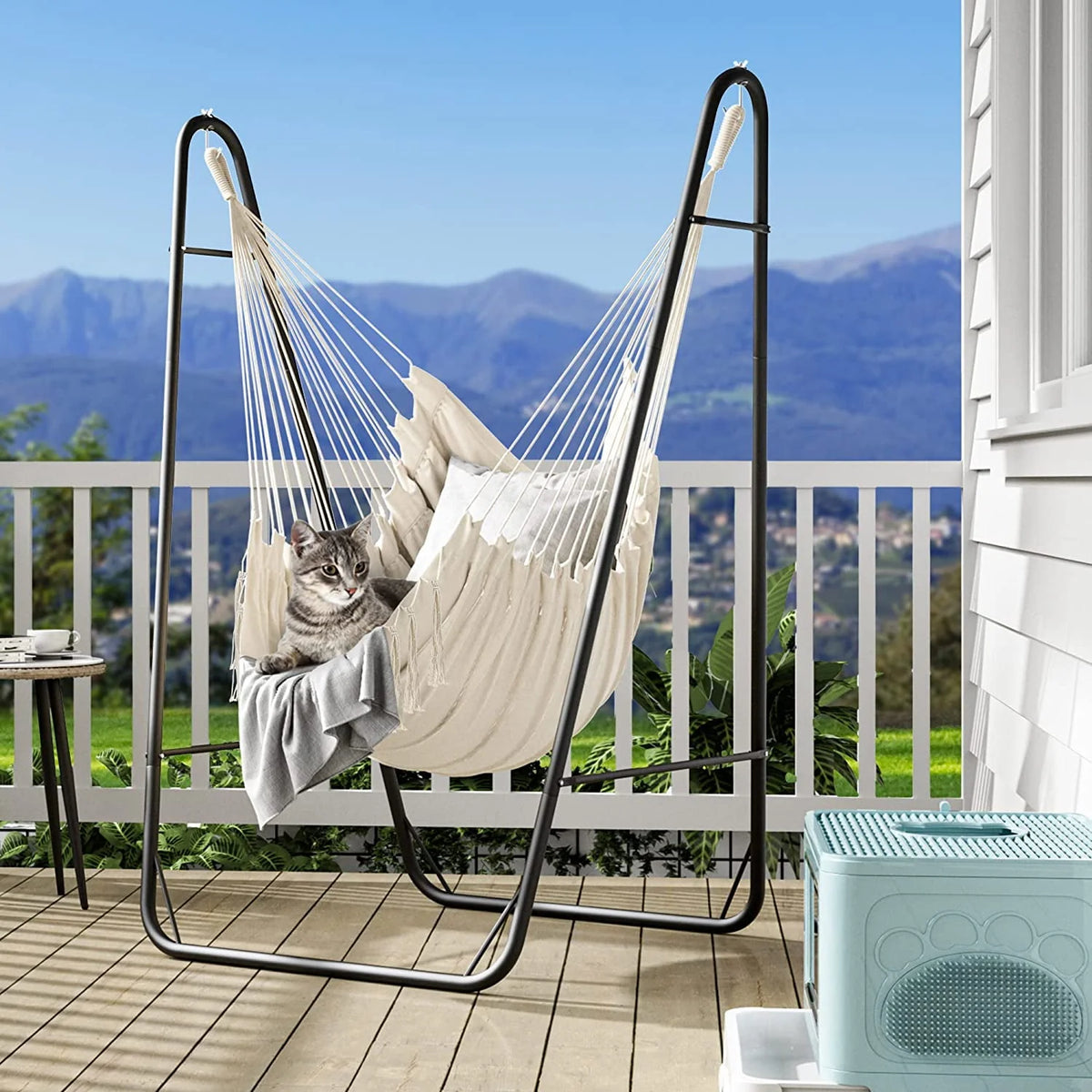 Hammock Chair with Stand 330Lbs C824