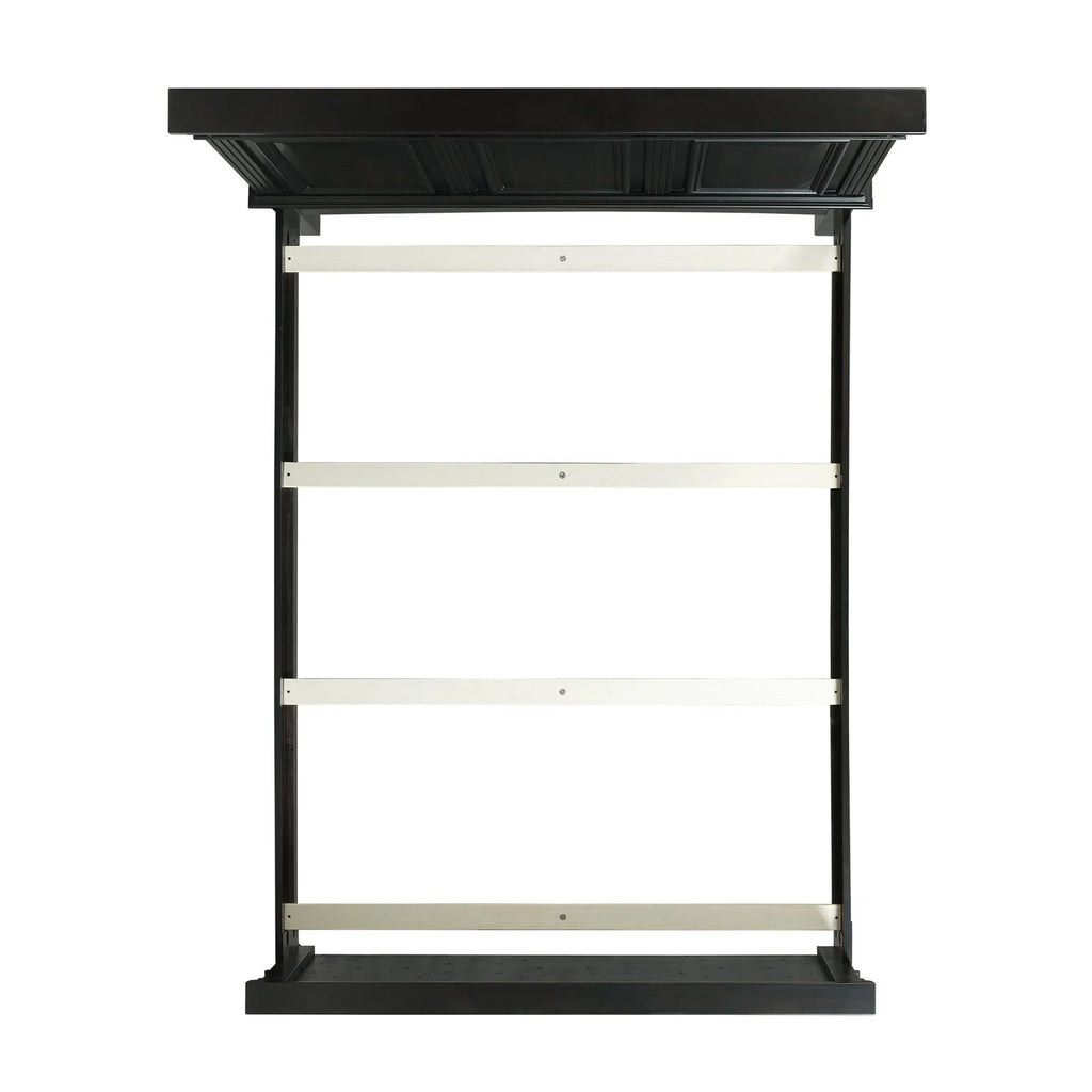 King Panel Bed in White U56370