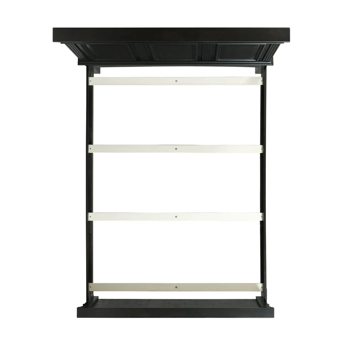 King Panel Bed in White U56370