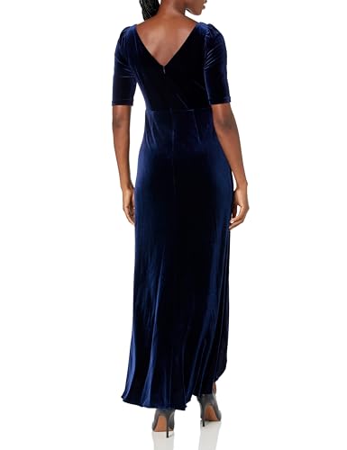 Covered Velvet Gown I429802