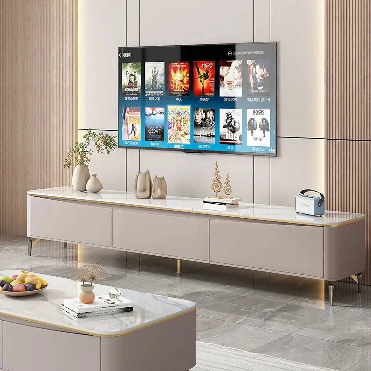 Tv Stand Cabinet Media Console D1892