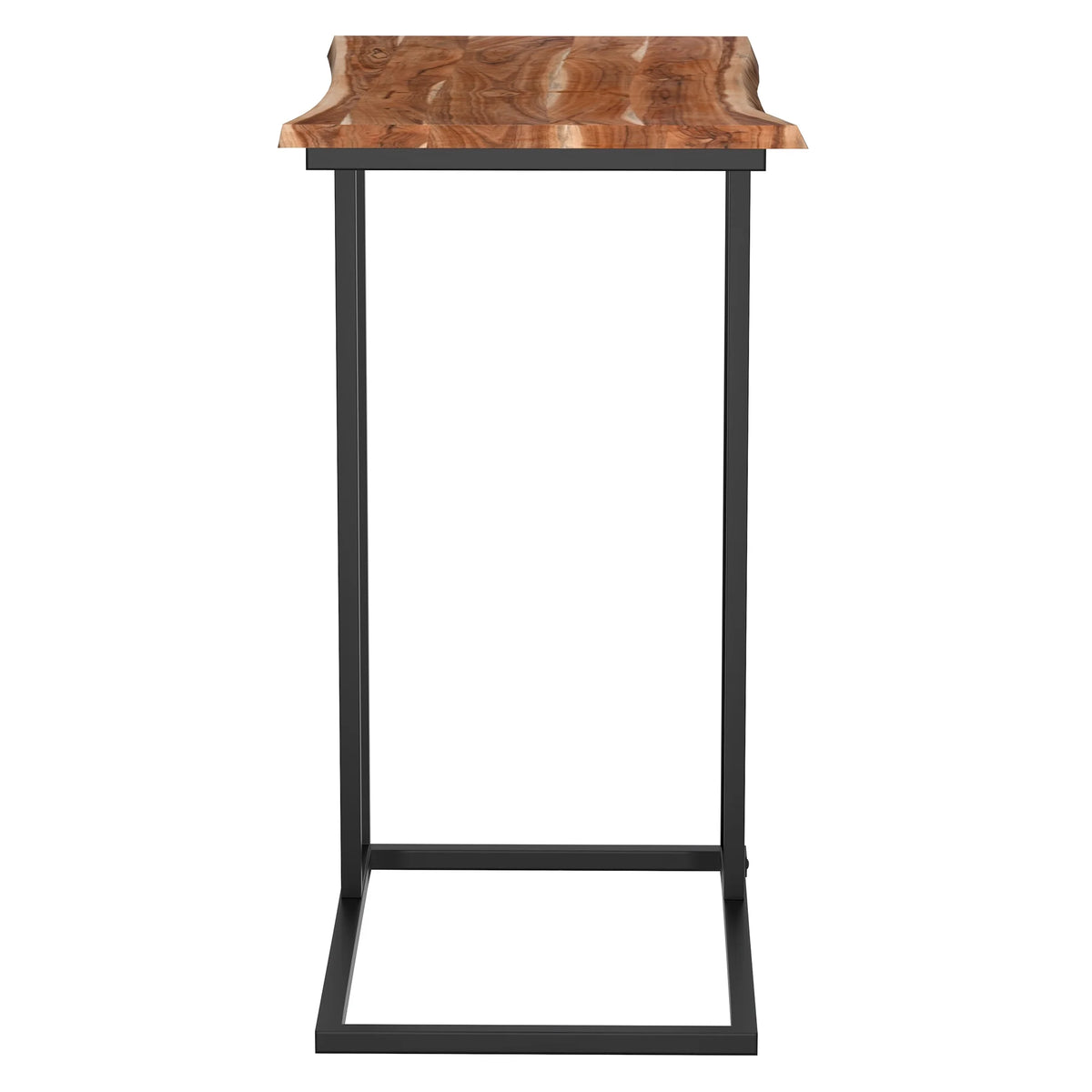 Natural Brown and Black Accent Table M35775