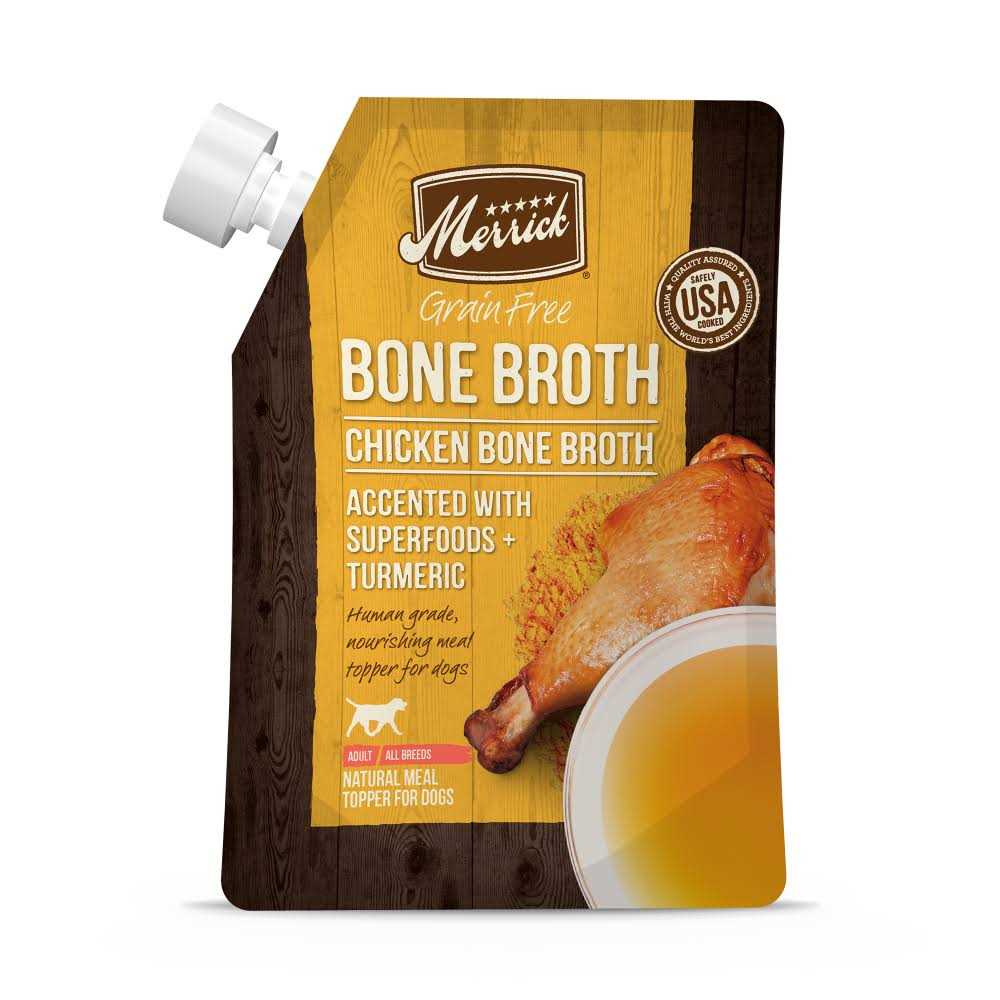 Chicken Bone Broth Grain-Free Dog Food Topper X558