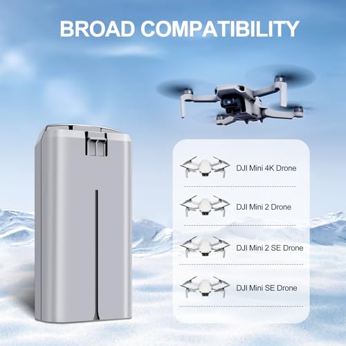 2-Pack Mini 2 Series Intelligent Flight Batteries 2400mAh Drone Battery L994