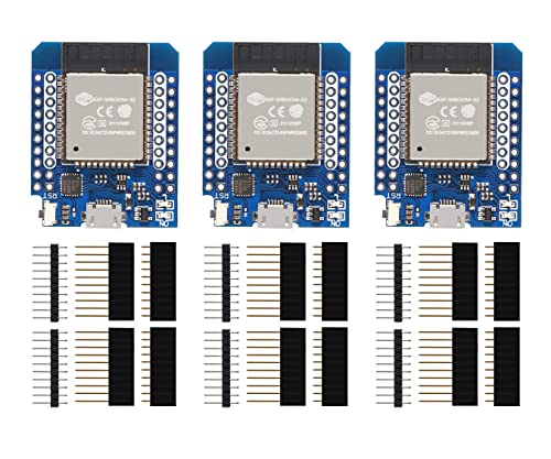 3pcs ESP32 Mini Development Board WLAN WiFi Bluetooth IoT H642025