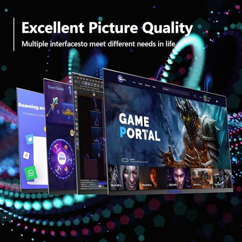 24 Inch Curved Gaming Monitor Full HD 1080P Frameless FreeSync E9558