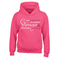 Heliconia Pink Hooded Sweatshirt Hoodie Medium S969443