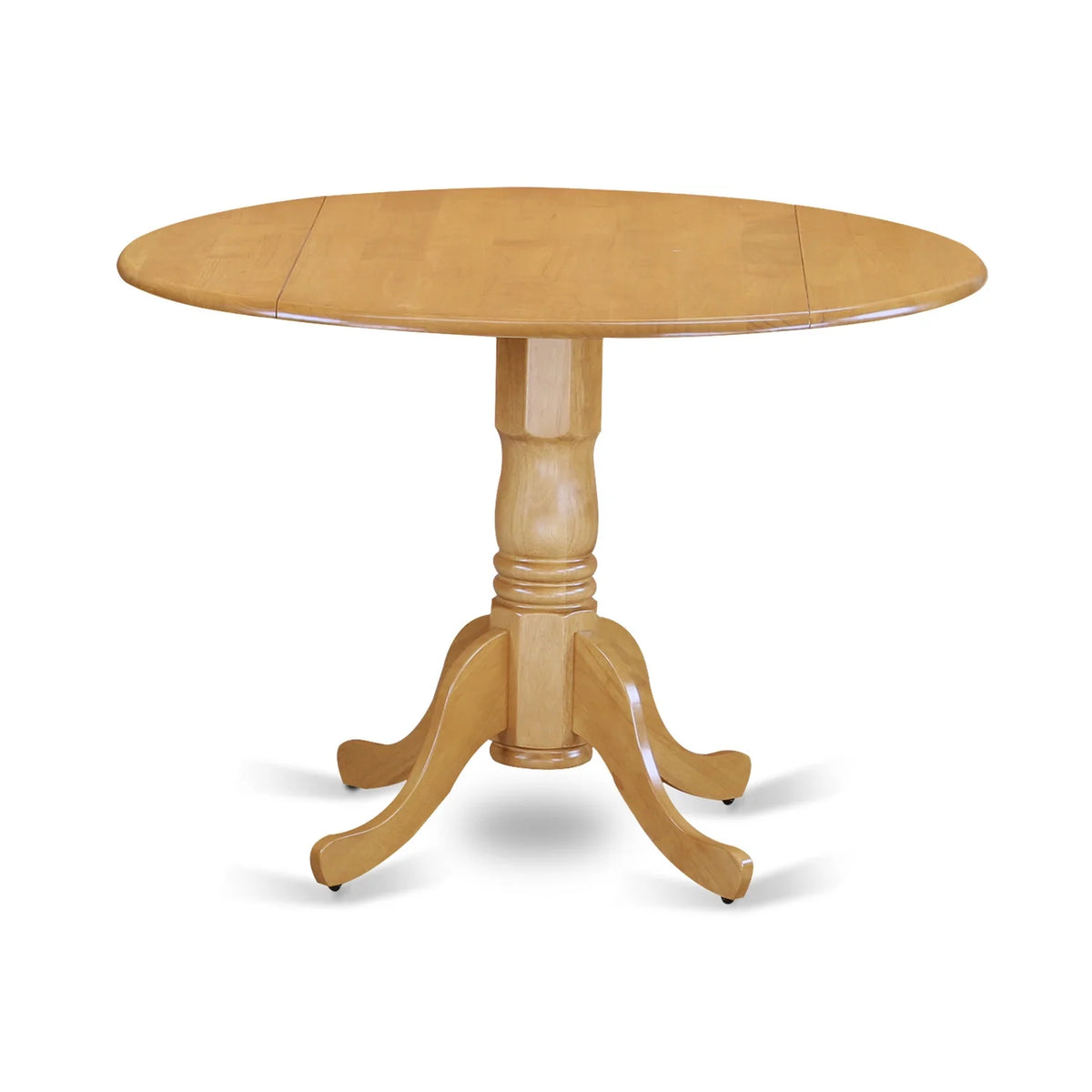 3-piece Oak Wood Dining Table and Chairs Y660573