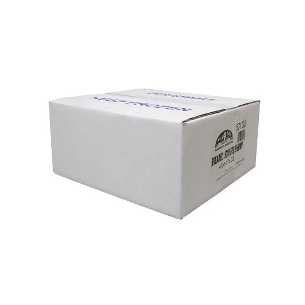 Raw Breaded Stuffed Tail On Shrimp with Crabmeat, 2.25 Pound Z924