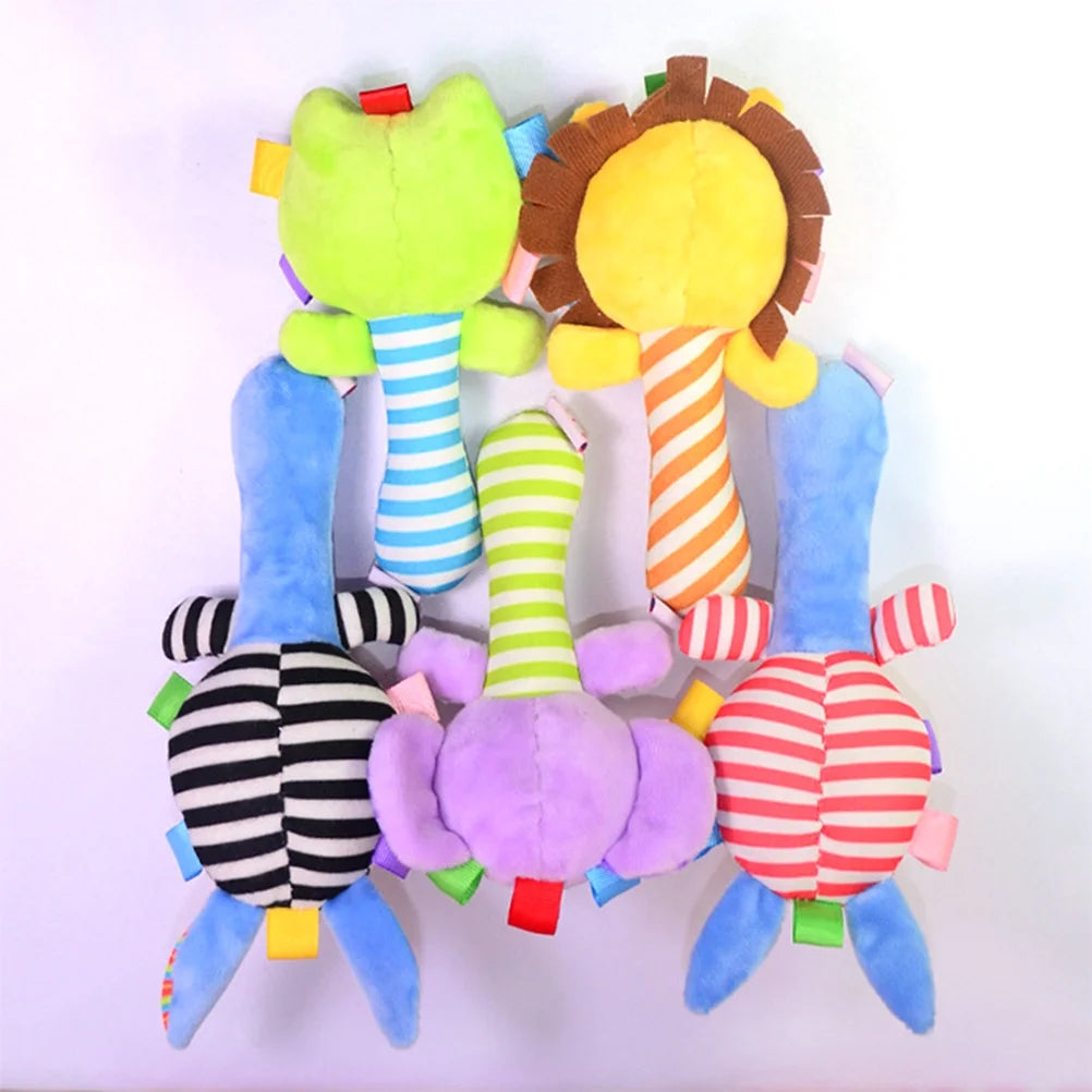 Giraffe Plush Rattle Toy for Newborn V44620