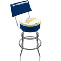 Padded Swivel Bar Stool with Back U94769