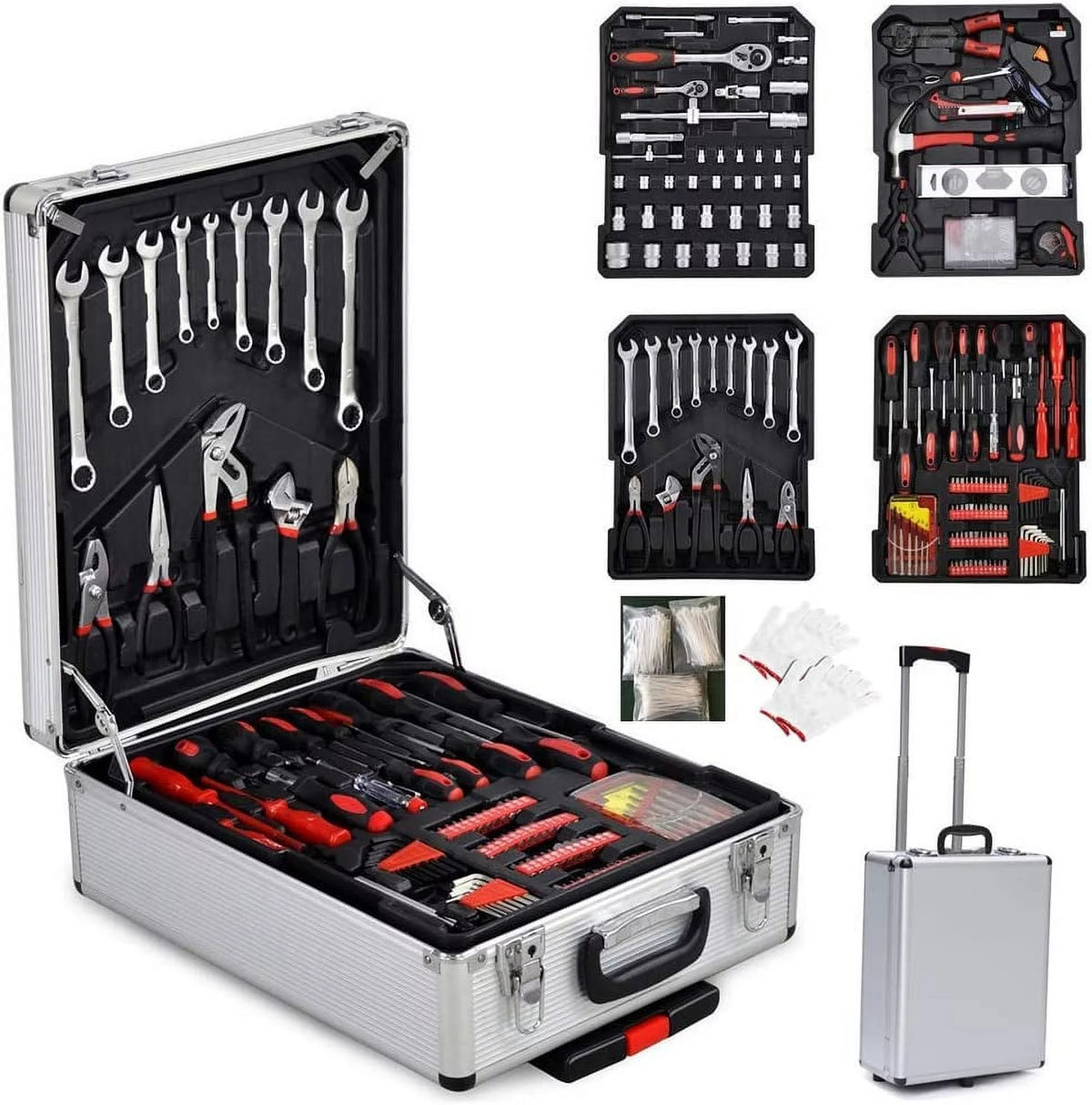 799 Pcs Hand Tool Set with Trolley Case F514