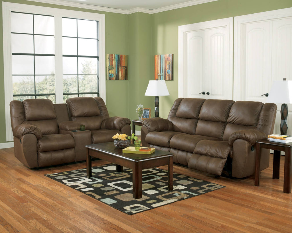 Reclining Loveseat with Console R973817