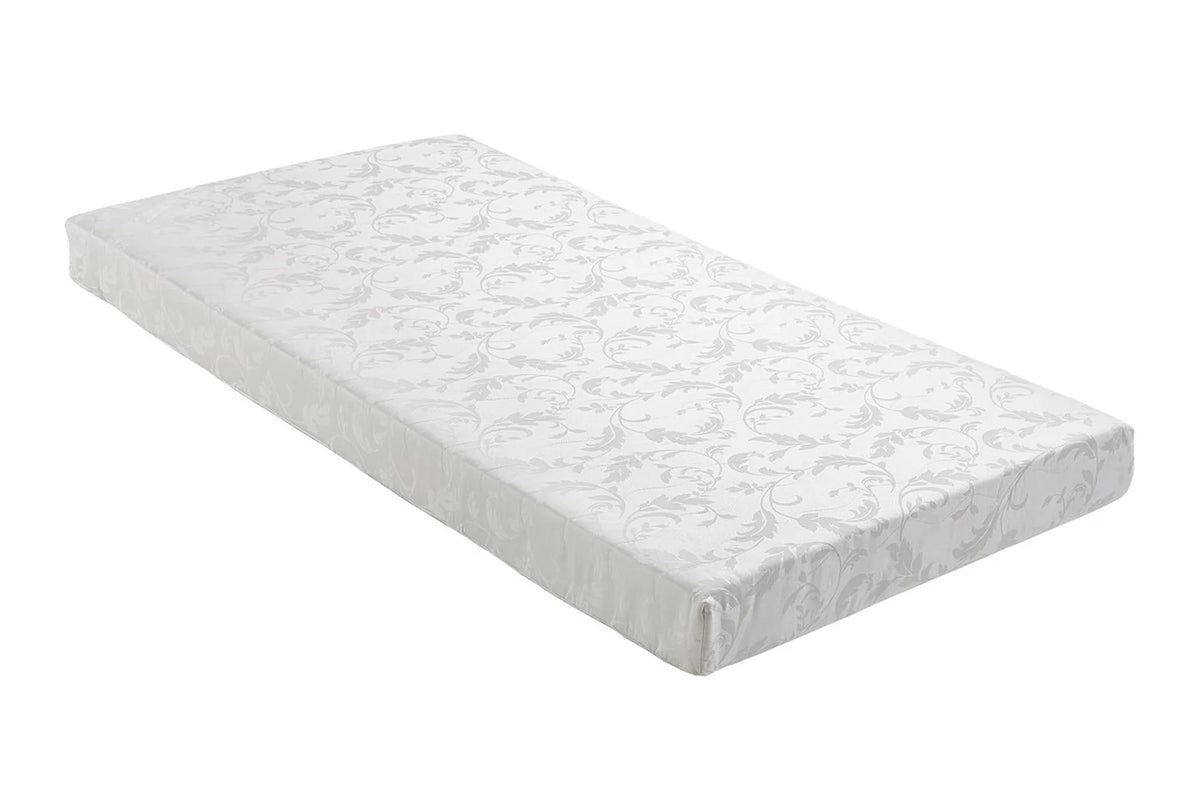 5-Inch Polyester Filled Mattress with Jacquard Cover, Twin, White S811468