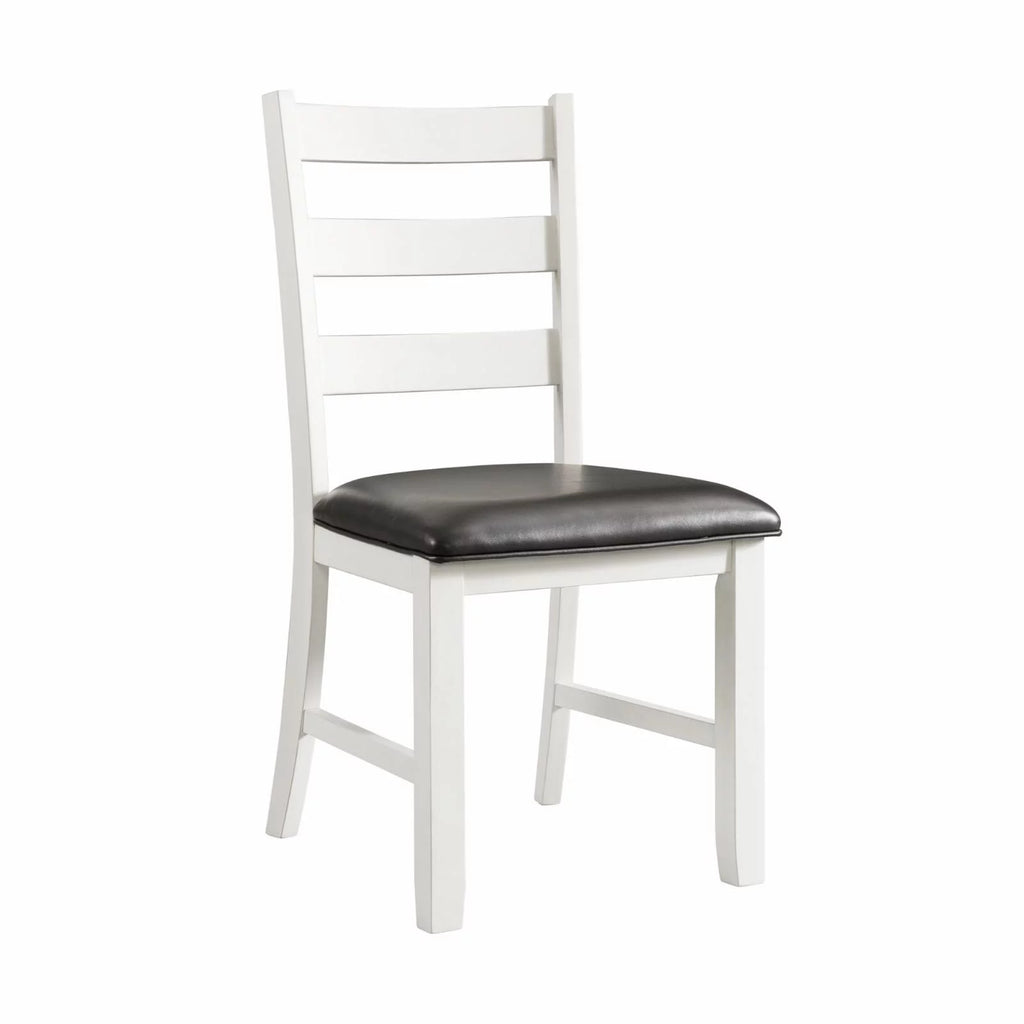 3PC Drop Leaf Dining Set in Black H2192
