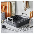 16 x 14 Non-Stick Hard Anodized Roasting Pan F70877
