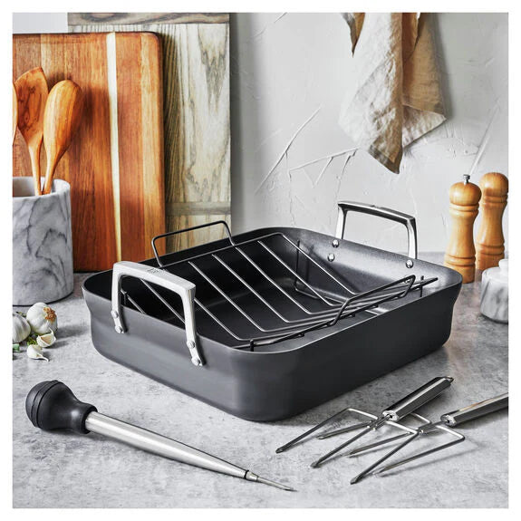 16 x 14 Non-Stick Hard Anodized Roasting Pan F70877