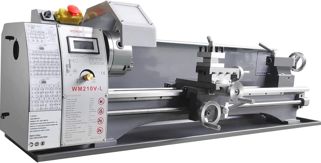 8.3'' x 29.5'' Precision Benchtop Metal Lathe with Tool Box U612352