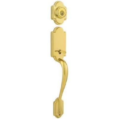 Antique Brass Exterior Handleset M9288