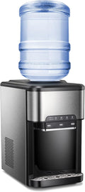 3-in-1 Top Loading Water Cooler Dispenser with Built-in Ice Maker D6599