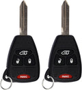 Blue Keyless Entry Remote Control Car Key Fob (Pack of 2) Q2979