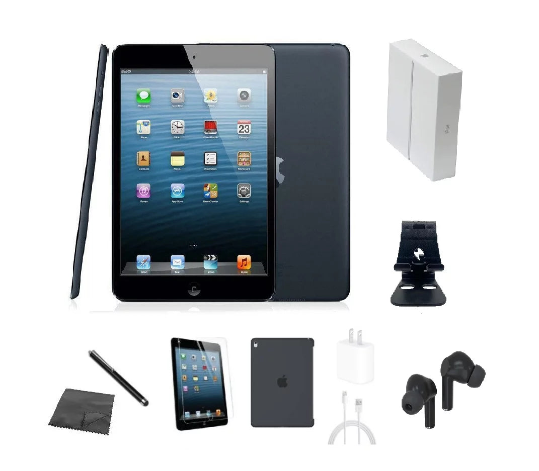 Pre-Owned iPad Mini 16GB Space Gray Bundle with Case X80042
