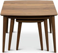Wood Nesting Tables Set of 3 M2977
