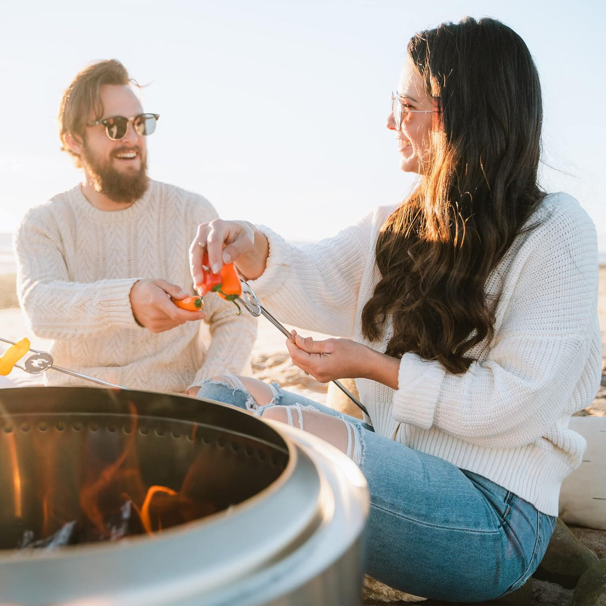 Portable Stainless Steel Wood Burning Fire Pit E897