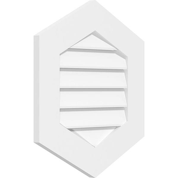PVC Gable Vent 9/12 Pitch C117603