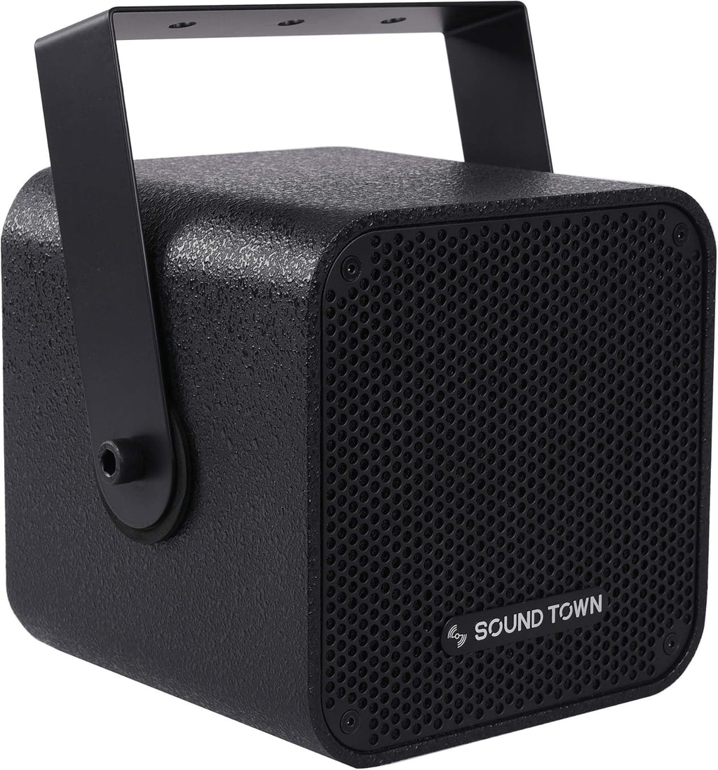 Pair of Dual 8 2-Way Passive Professional Loudspeaker, Black with U Bracket K53933