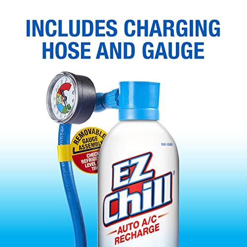 18 Oz Car Air Conditioner Refrigerant Recharge Kit with Hose and Gauge O7741