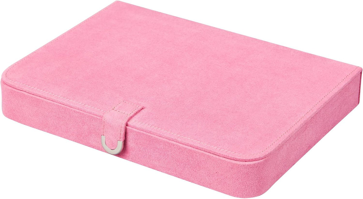 Pink Plush Fabric Jewelry Box H460922
