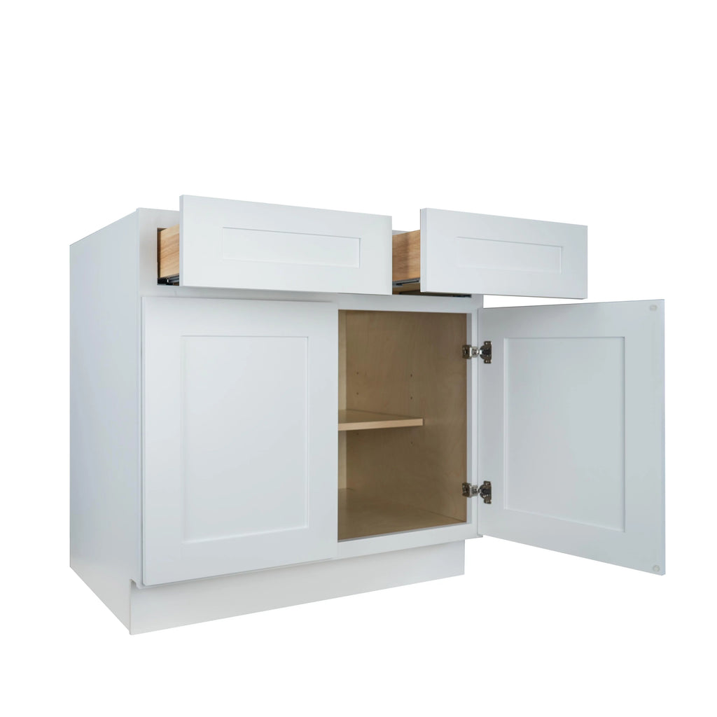 Shaker Base Kitchen Cabinet Ready to Assemble 30 in. W x 24 in. D x 34.5 in. H White O3319