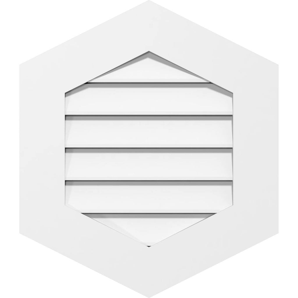 PVC Gable Vent 9/12 Pitch C117603
